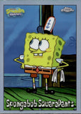 2025 SpongeBob SquarePants Topps Chrome SpongeBob SquarePants 25th Anniversary REFRACTOR #25 Krusty Krab
