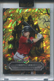 2025 Corbin Carroll Wild Card Haunted Hits Monster Hunt YELLOW LAVA 2/2 #HHH-CC Arizona Diamondbacks