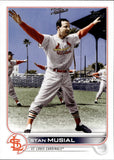 2022 Stan Musial Topps Update Series LEGEND VARIATION SP #US6.2 St. Louis Cardinals HOF