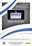 2022 Drew McIntyre Panini Immaculate WWE Memorabilia Autograph Auto Relic 77/99 #MA-DMI Friday Night Smackdown