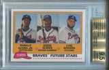 2018 Ronald Acuna Jr. Ozie Albies Luiz Gohara Topps Archives 1981 DESIGN FUTURE STARS ROOKIE RC BGS 9.5 Atlanta Braves 7571