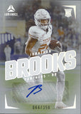2024 Jonathon Brooks Panini Luminance ROOKIE AUTO 066/350 AUTOGRAPH RC #155 Carolina Panthers