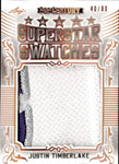 2021 Justin Timberlake Leaf Pop Century SUPERSTAR SWATCHES BRONZE WARDROBE 40/80 RELIC #SS-38 Nsync