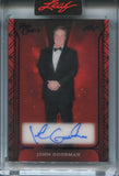 2025 John Goodman Carter Leaf Red Carpet BLACK FOIL AUTO 1/2 AUTOGRAPH #A-JG1