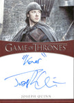 2022 Joseph Quinn as Koner Rittenhouse Game of Thrones Volume 2 "KONER" INSCRIPTION AUTO AUTOGRAPH #_JOQU 2