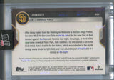 2022 Juan Soto Topps Now GAME USED BASE AUTO 63/99 AUTOGRAPH RELIC #650A San Diego Padres