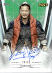 2020 Kushida Topps WWE Undisputed GREEN AUTO 24/50 AUTOGRAPH #A-KU NXT