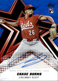 2026 Chase Burns Topps BASEBALL STARS BLUE AUTO 019/150 AUTOGRAPH #BSA-CB Cincinnati Reds