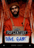 2025 Dave East Leaf Pop Century ORANGE SCOPE 3/3 AUTOGRAPH #BA-DE1 Black Rose