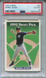 1993 Derek Jeter Topps ROOKIE RC PSA 6 #98 New York Yankees HOF 0706