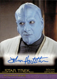 2011 John Hostetter as Bolian Officer Rittenhouse Star Trek Classic Movies & Heroes AUTO AUTOGRAPH #A114 Insurrection