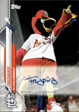 2020 Fredbird Topps Opening Day AUTO AUTOGRAPH #MA-FB St. Louis Cardinals
