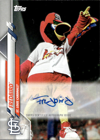 2020 Fredbird Topps Opening Day AUTO AUTOGRAPH #MA-FB St. Louis Cardinals