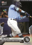 2021 Vidal Brujan Topps Now CALL-UP /2422 #470 Tampa Bay Rays 3