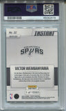 2023-24 Victor Wembanyama Panini Instant ROOKIE RC PSA 9 #32 San Antonio Spurs 2678