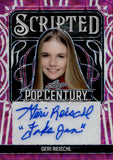 2024 Geri Reischl Leaf Pop Century PINK SCRIPTED AUTO 3/7 AUTOGRAPH #SC-GR1 Brady Bunch