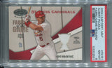 2004 Albert Pujols Leaf Certified Materials FABRIC OF THE GAME AWARD JERSEY 21/25 RELIC PSA 8 #FG151 St. Louis Cardinals 2531