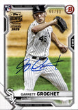 2025 Garrett Crochet Topps Archives Signature Series AUTO 66/99 AUTOGRAPH #47 Chicago White Sox