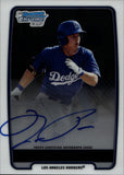 2012 Joc Pederson Bowman Chrome 1ST BOWMAN AUTO AUTOGRAPH #BCP104 Los Angeles Dodgers