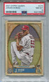 2021 Johan Oviedo Topps Gypsy Queen ROOKIE RC PSA 8 #279 St. Louis Cardinals 1856
