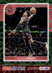 2024-25 Jalen Green Panini NBA Hoops PREMIUM GREEN LAZER PRIZM 04/25 #26 Houston Rockets