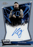 2025 Kevin Owens Topps Chrome WWE BLUE BRAND REFRACTOR AUTO AUTOGRAPH #BBA-KEV Friday Night Smackdown