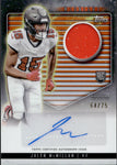 2024 Jalen McMillan Topps Midnight ROOKIE JERSEY AUTO 64/75 AUTOGRAPH RELIC #RJA-JM Tampa Bay Buccaneers