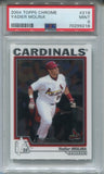 2004 Yadier Molina Topps Chrome ROOKIE RC PSA 9 #219 St. Louis Cardinals 9218
