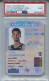 2023-24 Victor Wembanyama Panini Contenders PERMIT TO DOMINATE ROOKIE RC PSA 9 #1 San Antonio Spurs 0540