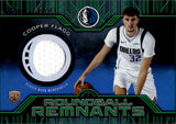 2025-26 Cooper Flagg Topps GREEN ROOKIE ROUNDBALL REMNANTS JERSEY 56/99 RELIC RC #RRR-CF Dallas Mavericks
