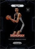 2023-24 Victor Wembanyama Panini Prizm MONOPOLY ROOKIE RC #81 San Antonio Spurs