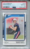 2024 Drake Maye Panini Donruss RATED ROOKIE RC PSA 10 #379 New England Patriots 4484