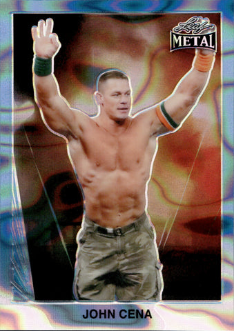 2024 John Cena Leaf Metal Legends '90 LIGHT BLUE LAVA 6/8 #90B-20 WWE Legend