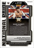 2022 Wade Barrett Auto Autograph Panini Chronicles WWE National Pride Red Prizm #NP-WBT WWE Legends