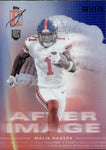 2024 Malik Nabers Topps Signature Class AFTER IMAGE ROOKIE REFRACTOR JERSEY NUMBER 001/175 RC #AI-11 New York Giants