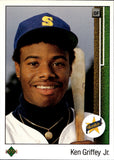 1989 Ken Griffey Jr. Upper Deck ROOKIE RC #1 Seattle MAriners HOF *NRMT*