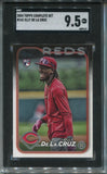 2024 Elly De La Cruz Topps Complete Set ROOKIE RC SGC 9.5 #141 Cincinnati Reds 9137