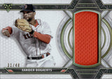 2021 Xander Bogaerts Topps Triple Threads JUMBO JERSEY 31/48 RELIC #SJR-XBO Boston Red Sox