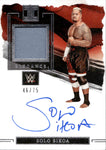 2023 Solo Sikoa Panini Impeccable MAT AUTO 46/75 AUTOGRAPH RELIC #EM-SSK Friday Night Smackdown
