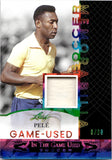 2024 Pele Leaf In the Game Used GAME-USED MEMORABILIA JERSEY RELIC RAINBOW CRYSTALS 8/60 #GUSM-20 Brazil Soccer Legend