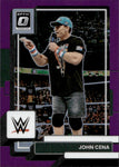 2023 John Cena Panini Chronicles DONRUSS OPTIC PURPLE 38/49 #363 Friday Night Smackdown