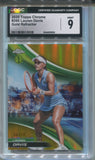 2025 Lauren Davis Topps Chrome GOLD REFRACTOR CGC 9 #260 Tennis 0004