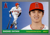 2022 Shohei Ohtani Topps Archives SILVER BORDER 90/99 #7 Anaheim Angels