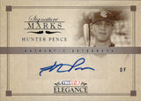 2007 Hunter Pence TriStar Elegance ROOKIE SIGNATURE MARKS AUTO AUTOGRAPH RC #SM-HP Houston Astros