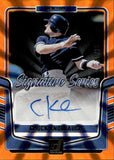 2024 Chuck Knoblauch Panini Donruss ORANGE LASER SIGNATURE SERIES AUTO 11/25 AUTOGRAPH #SS-CK New York Yankees