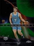 2025-26 Kon Knueppel Topps Chrome GREEN ROOKIE ACTIVATORS 15/99 RC #AC-14 Charlotte Hornets