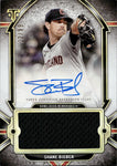 2024 Shane Bieber Topps Triple Threads JUMBO JERSEY AUTO 22/99 AUTOGRAPH RELIC #AJR-SB Cleveland Guardians
