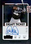 2021 Estevan Florial Panini Contenders RED DRAFT TICKET ROOKIE AUTO 75/75 AUTOGRAPH RC #124 New York Yankees