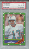 1986 Dan Marino Topps ALL PRO PSA 8 #45 Miami Dolphins HOF 2085