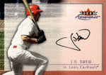 2001 J.D. Drew Fleer Showcase AUTO AUTOGRAPH #_JDDR St. Louis Cardinals